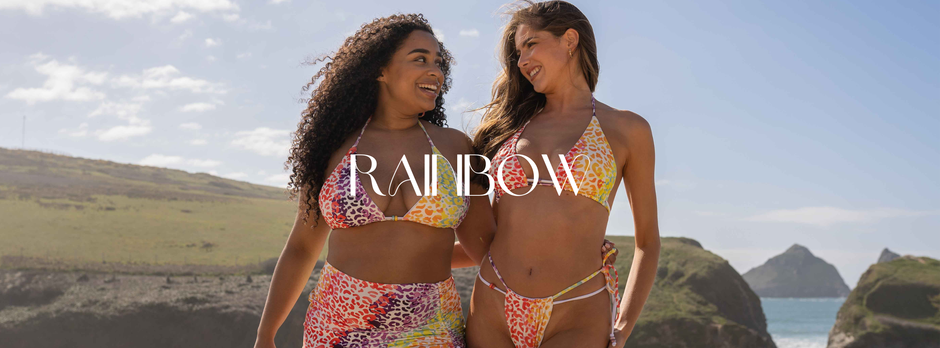 Rainbow Bikini Top – Ashlea Baker