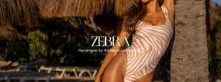 Ashlea Baker Zebra Swimwear Collection