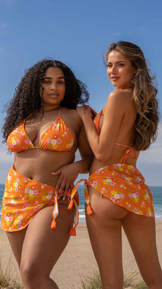 Peony Mini Tie Sarong