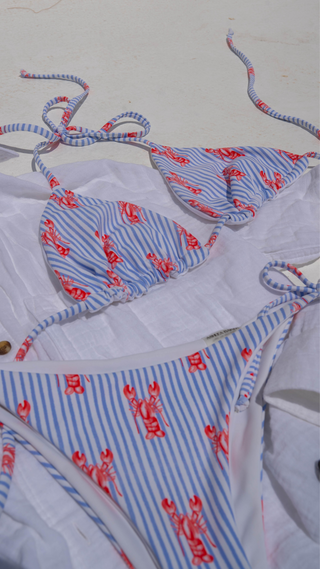 Lobster Bikini Top